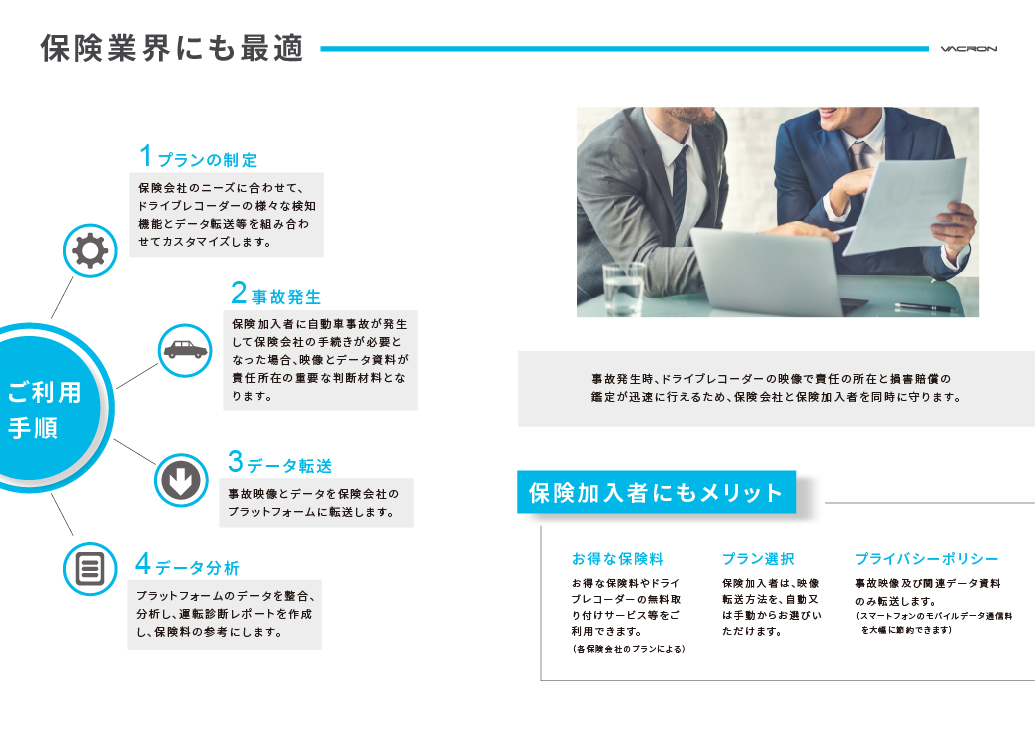 vacron保険業界 にも最適